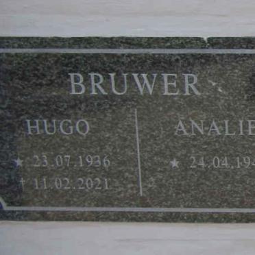 BRUWER Hugo 1936-2021 & Analie 1943-