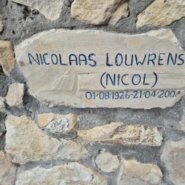 LOUWRENS Nicolaas 1926-2004