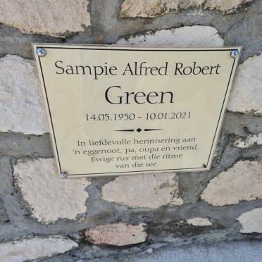 GREEN Sampie Alfred Robert 1950-2021