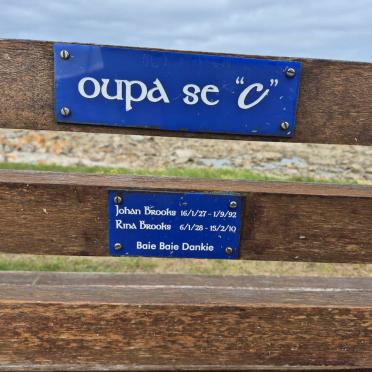 BROOKS Johan 1927-1992 & Rina 1928-2010