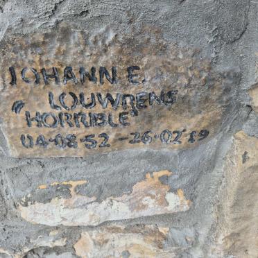 LOUWRENS Johann E. 1952-2019