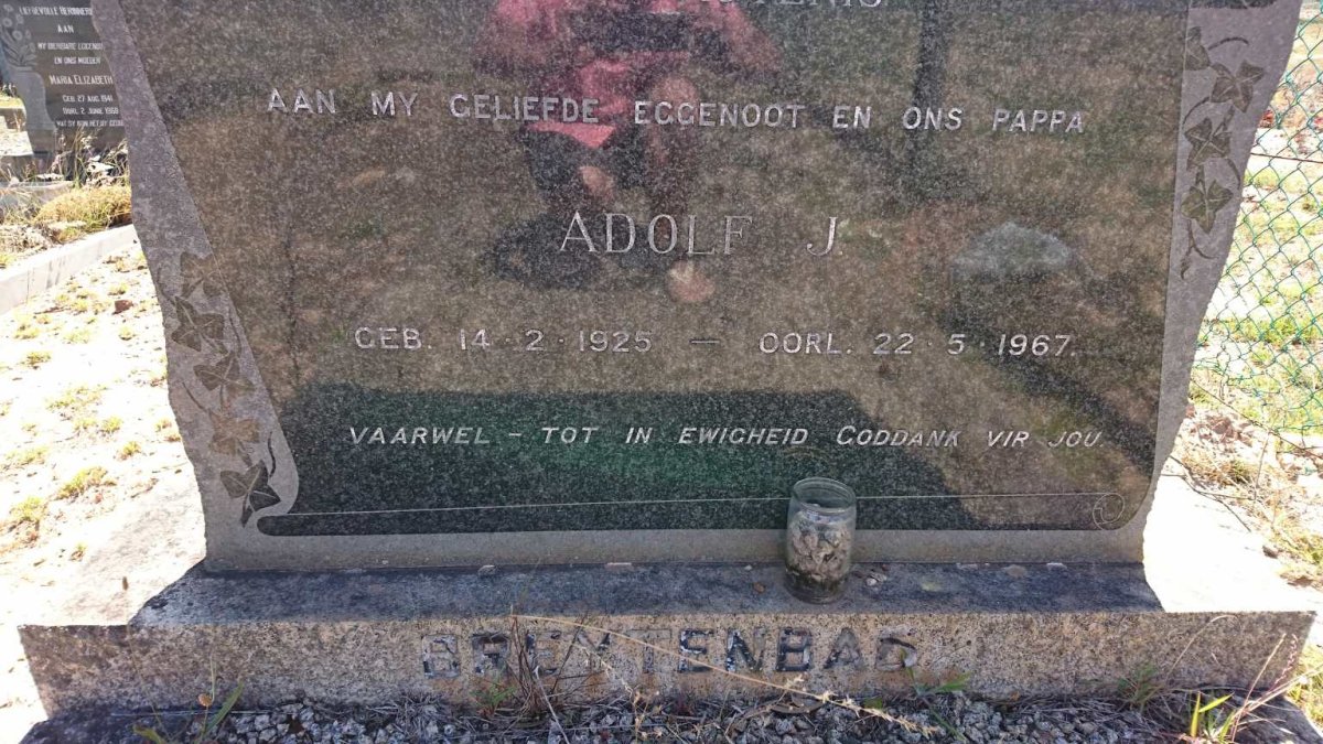 BREYTENBACH Adolf J. 1925-1967