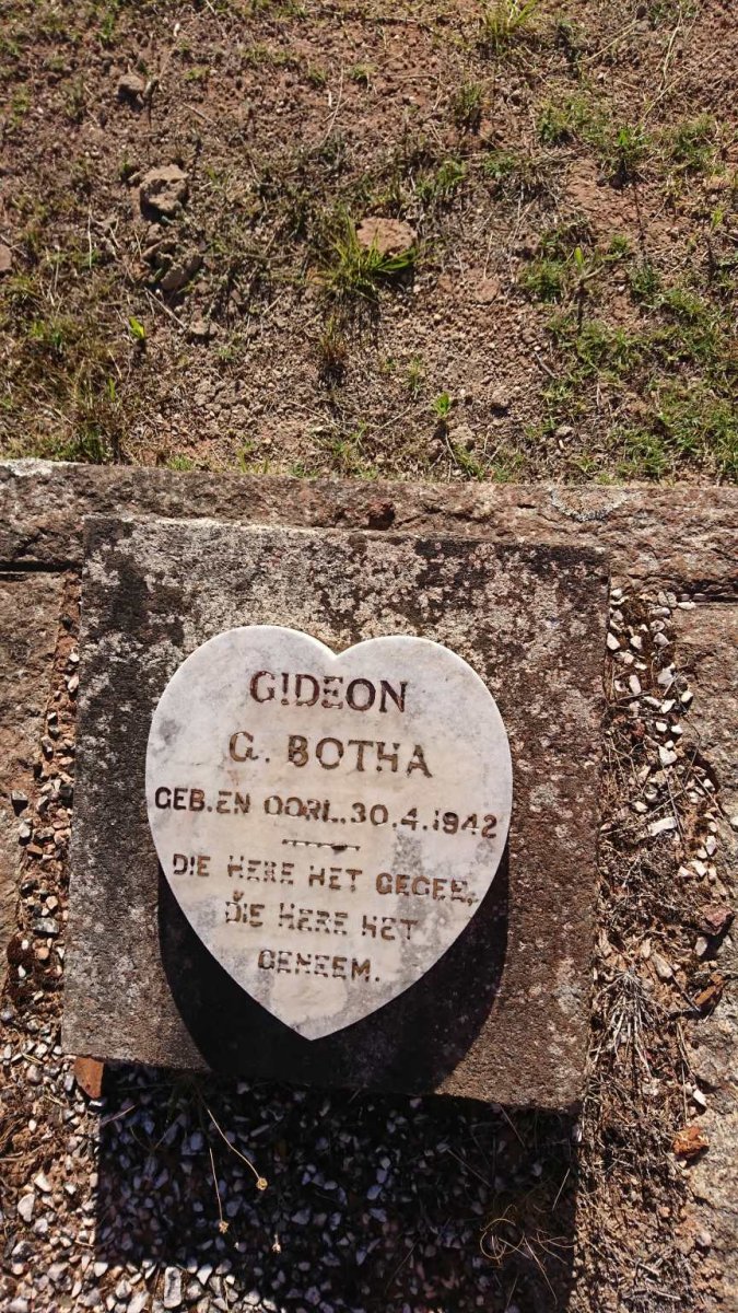 BOTHA Gideon G. 1942-1942