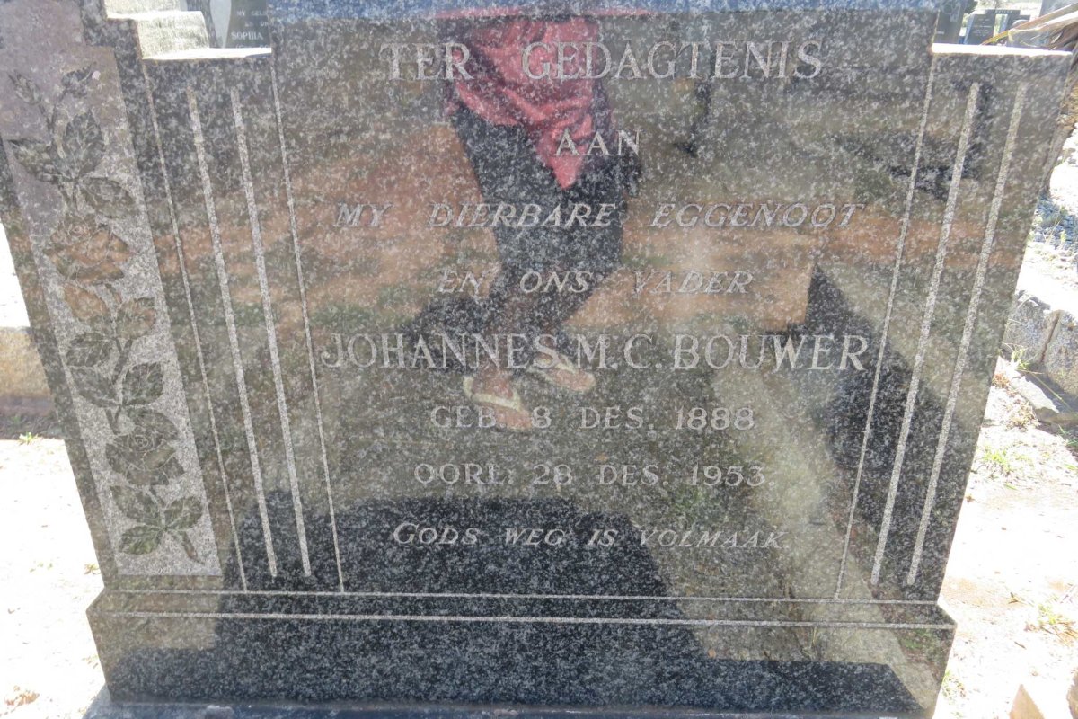 BOUWER Johannes M.C. 1888-1953