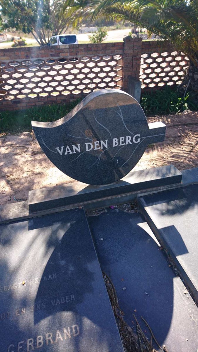 BERG Ockert Gerbrand, van den 1935-1981 &amp; Anna Margaretha Sophia 1935-