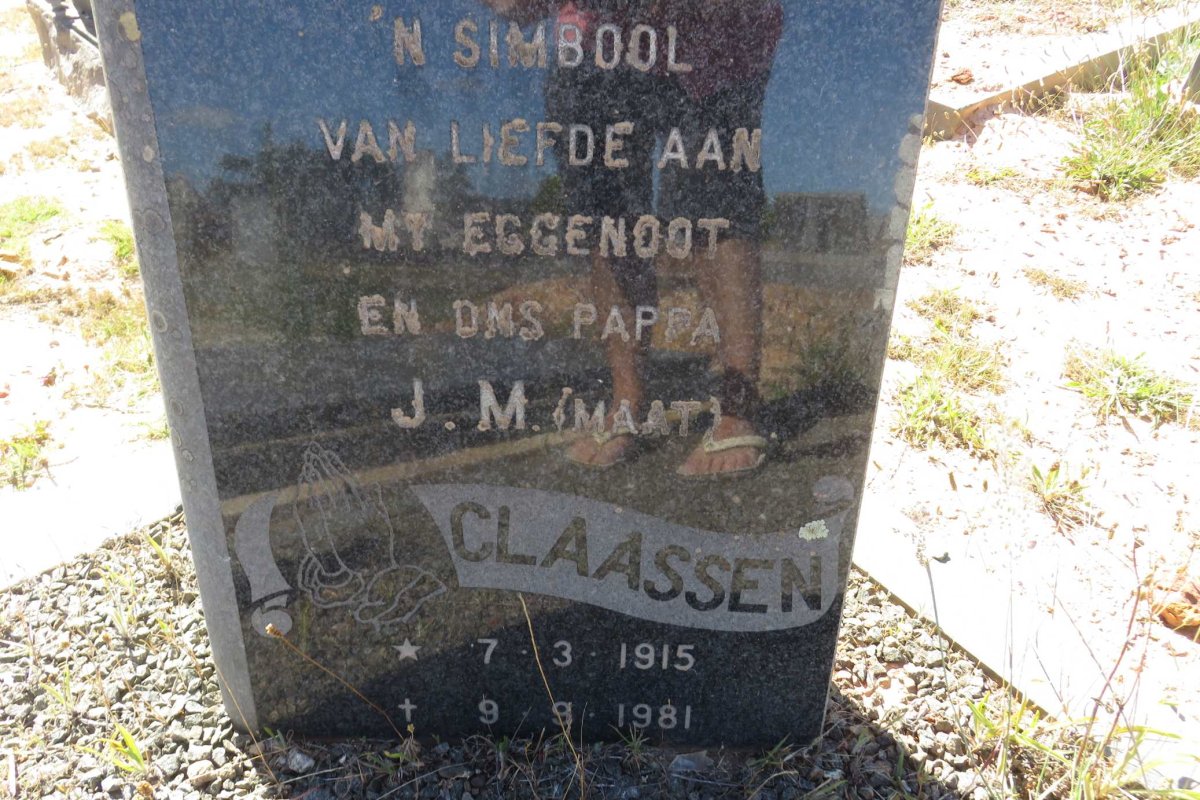 CLAASSEN J.M. 1915-1981
