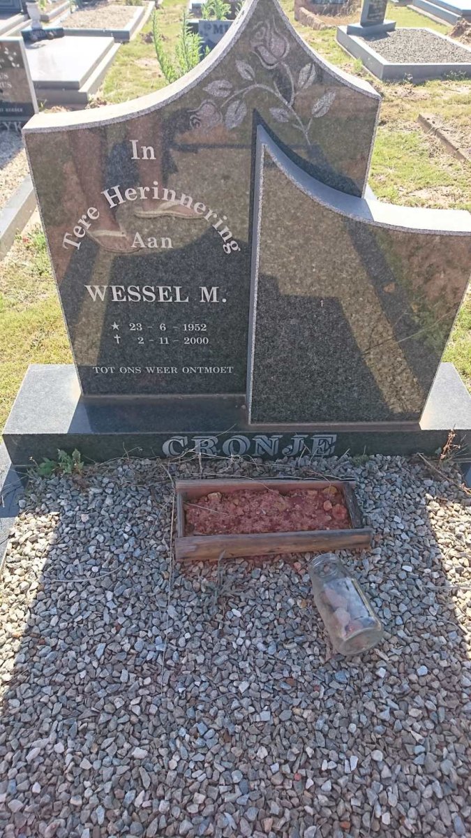 CRONJE Wessel M. 1952-2000
