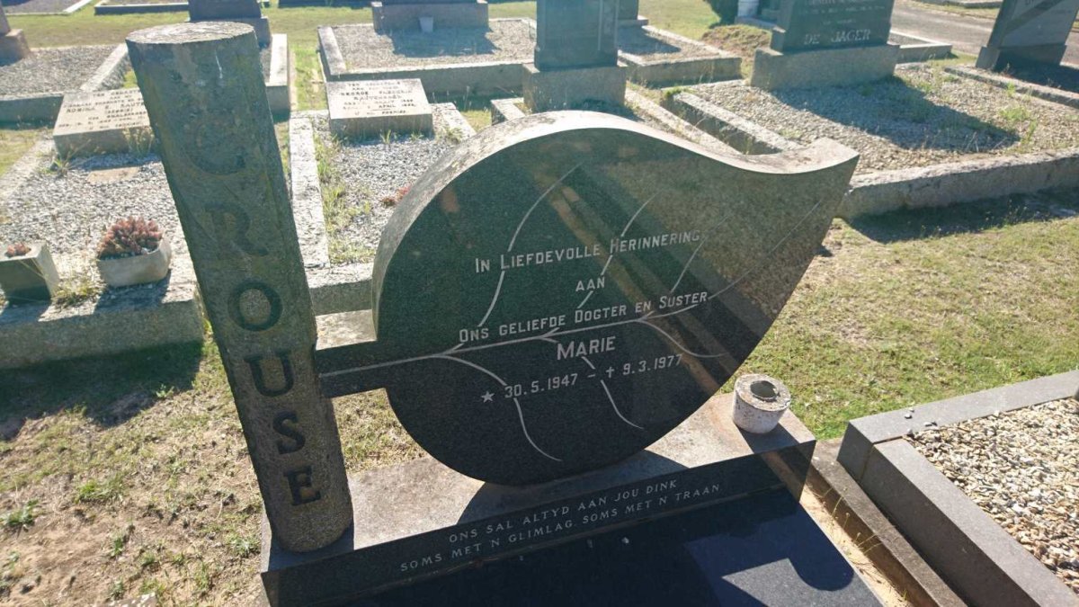 CROUSE Marie 1947-1977