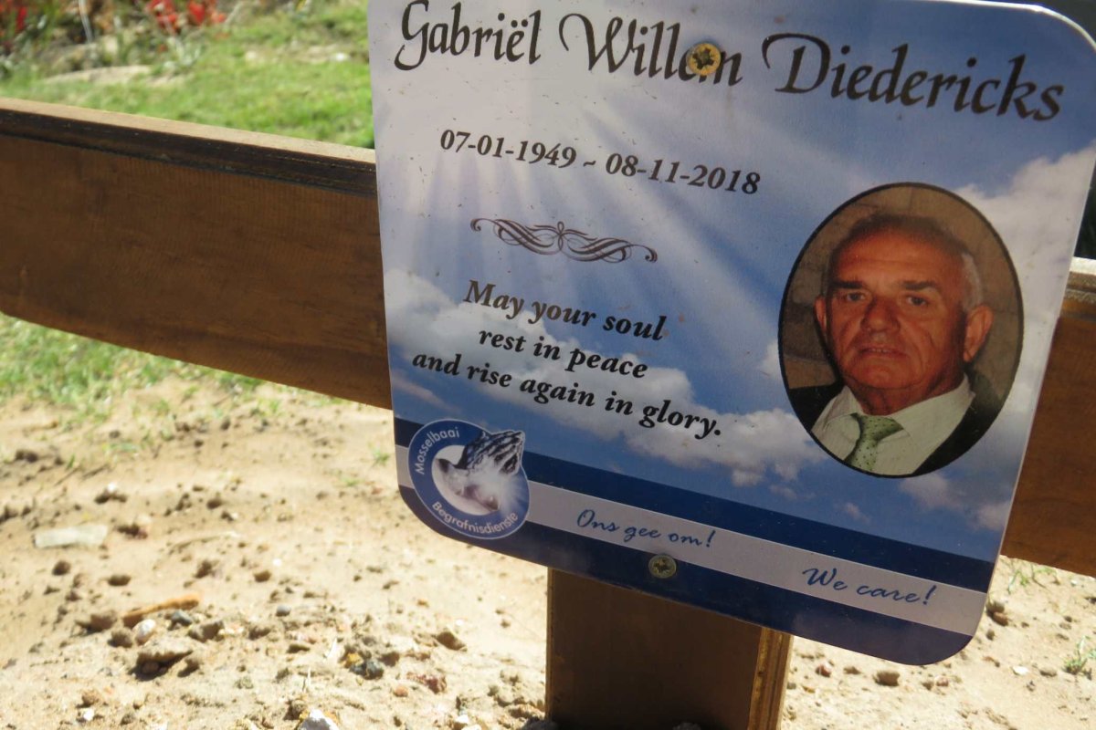DIEDERICKS Gabriël Willem 1949-2018