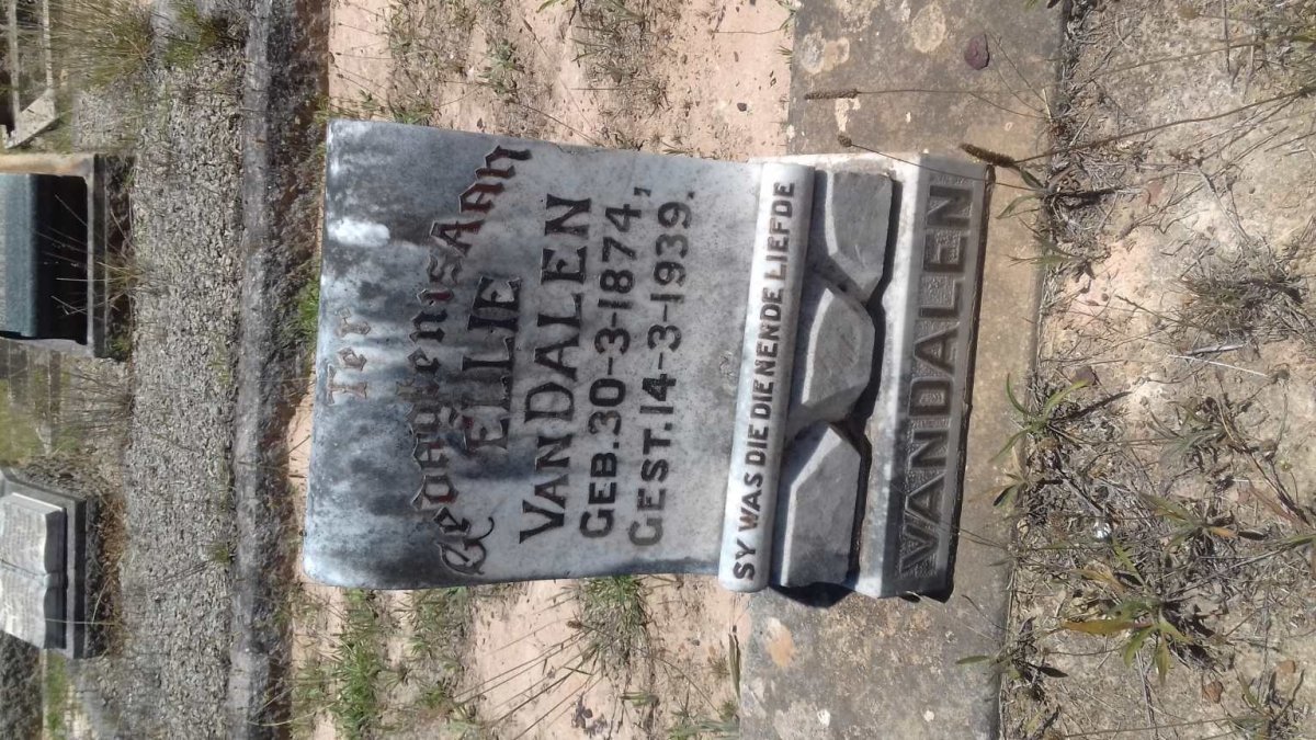 DALEN Ellie, van 1874-1939