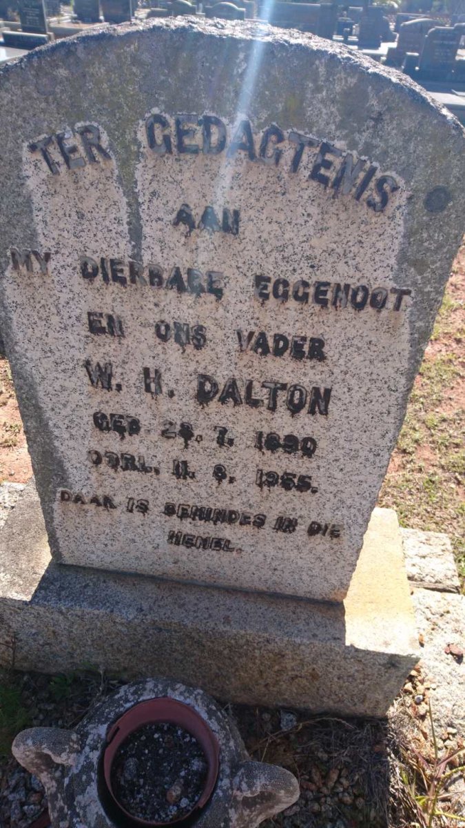 DALTON W.H. 1890-1955
