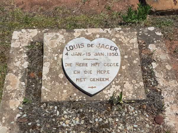 JAGER Louis, de 1950-1950