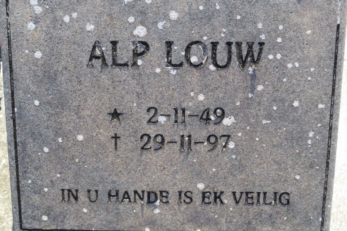 LOUW Alp 1949-1997