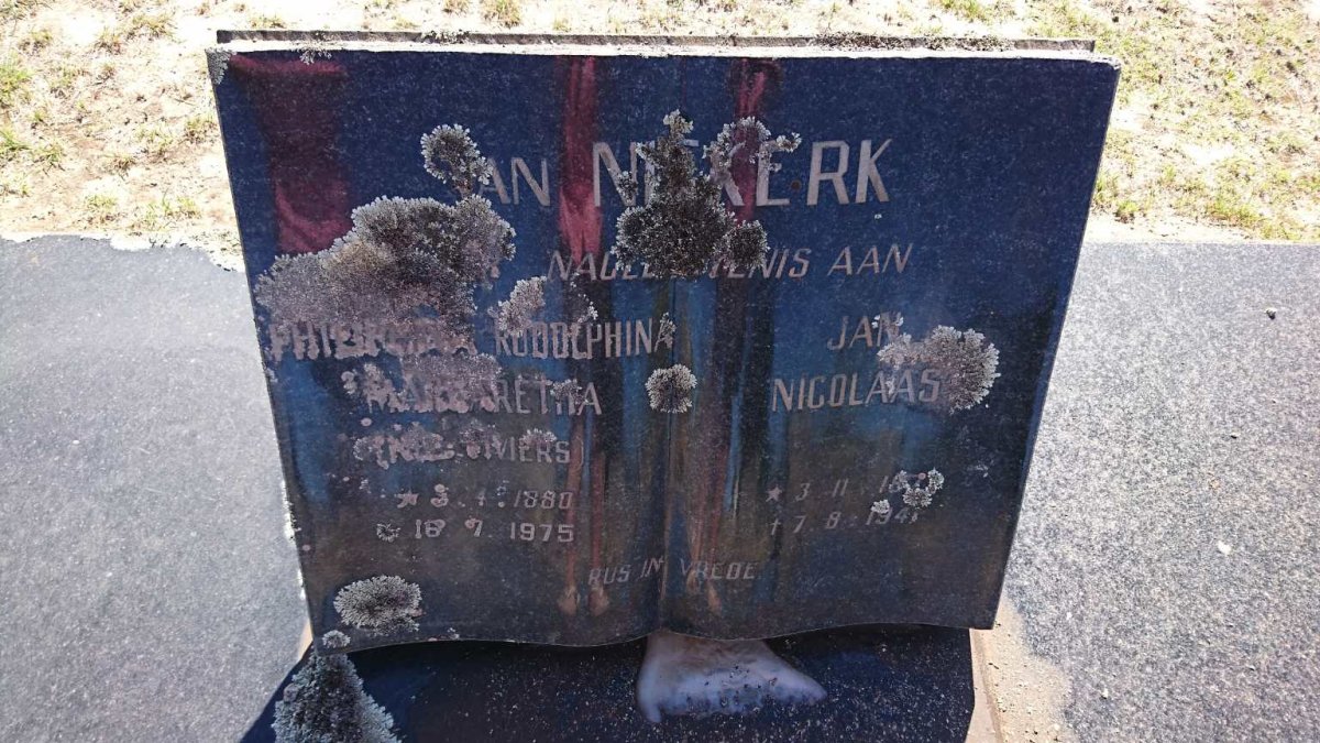 NIEKERK Jan Nicolaas, van 187?-1941 &amp; Philippina Rudolphina Margaretha VIVIERS 1880-1975