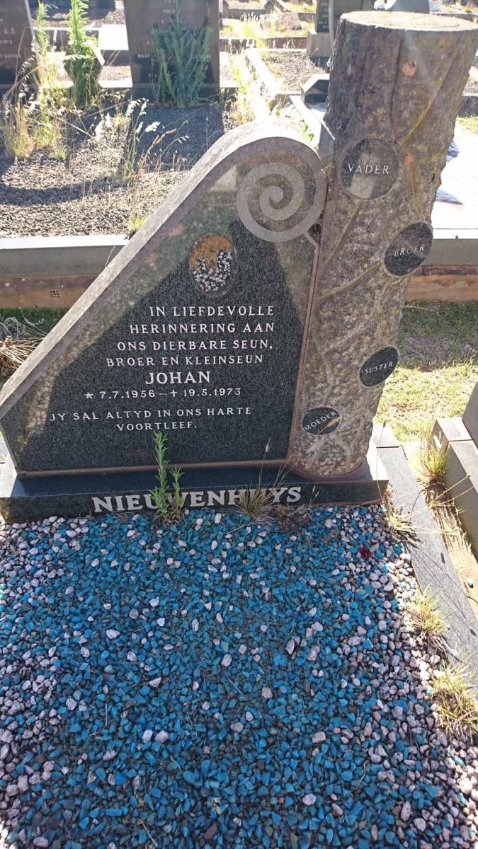 NIEUWENHUYS Johan 1956-1973