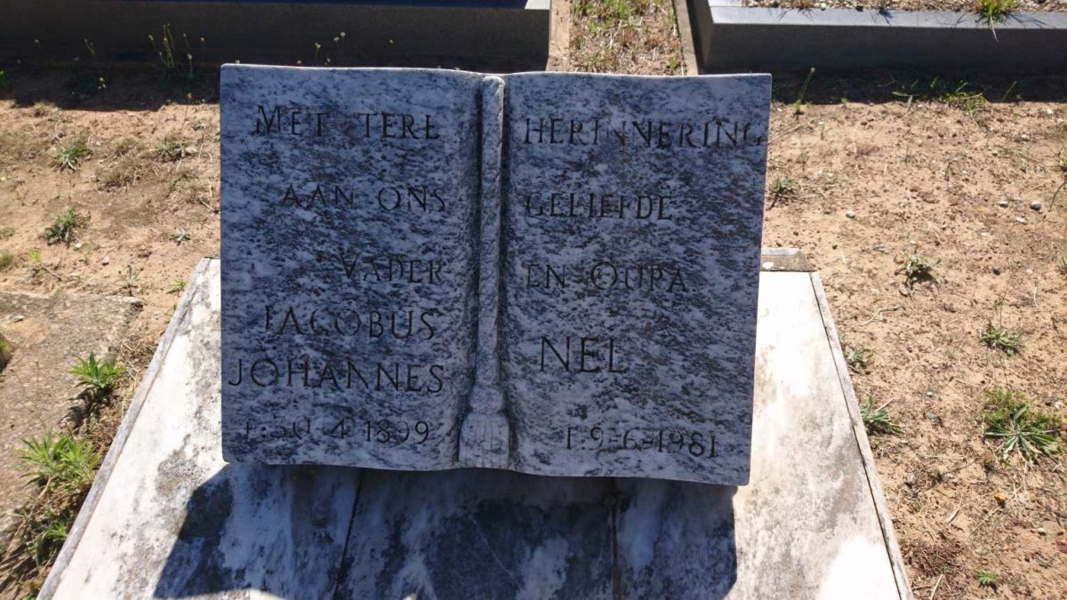 NEL Jacobus Johannes 1899-1981