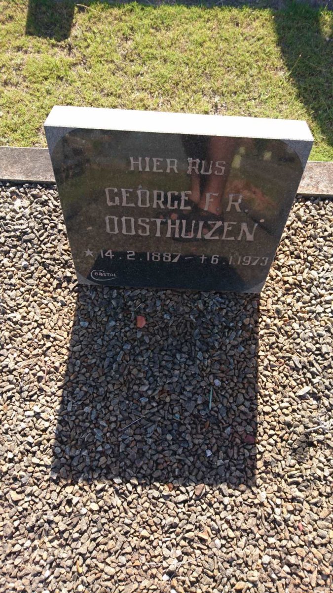 OOSTHUIZEN George F.R. 1887-1973