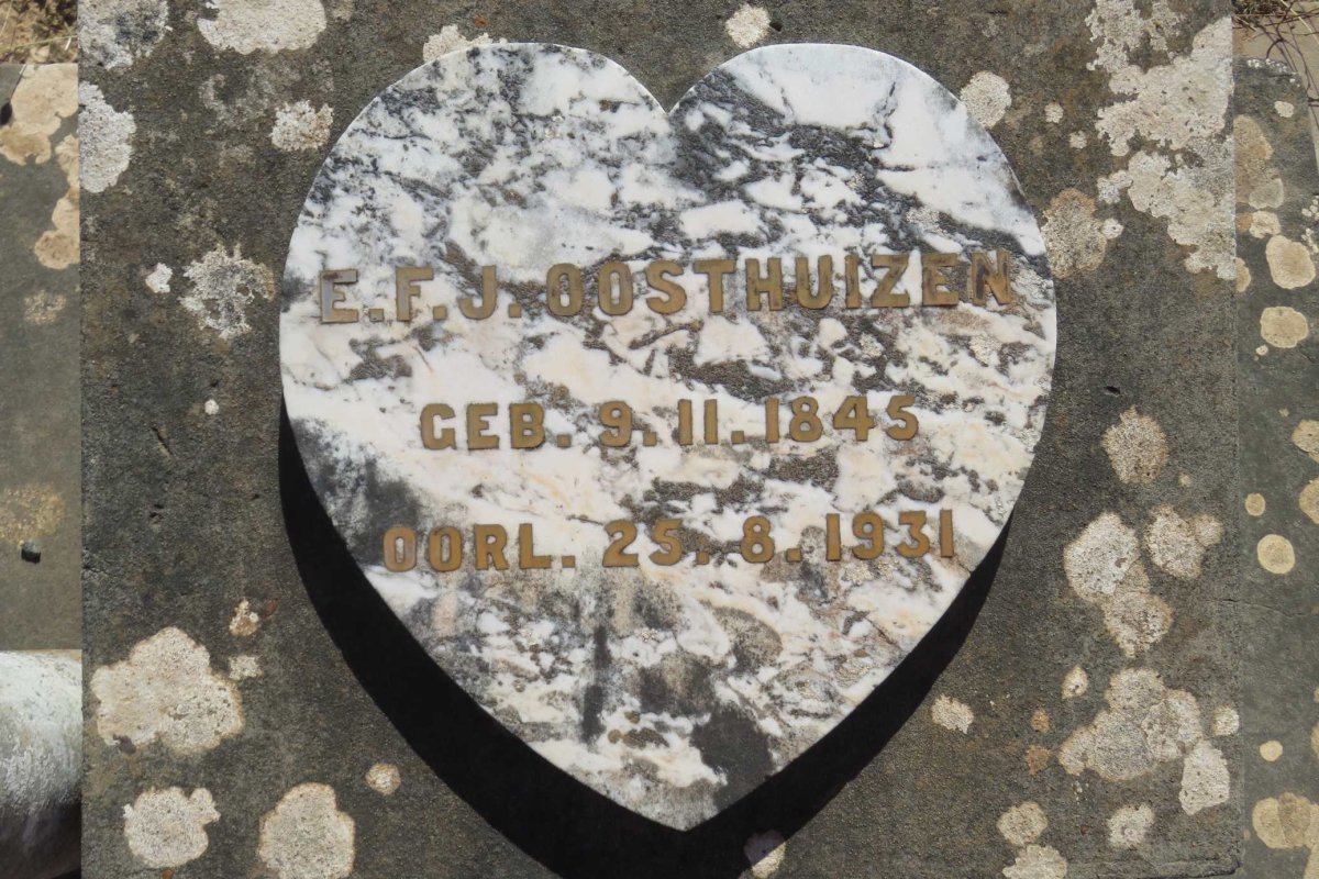 OOSTHUIZEN E.F.J. 1845-1931