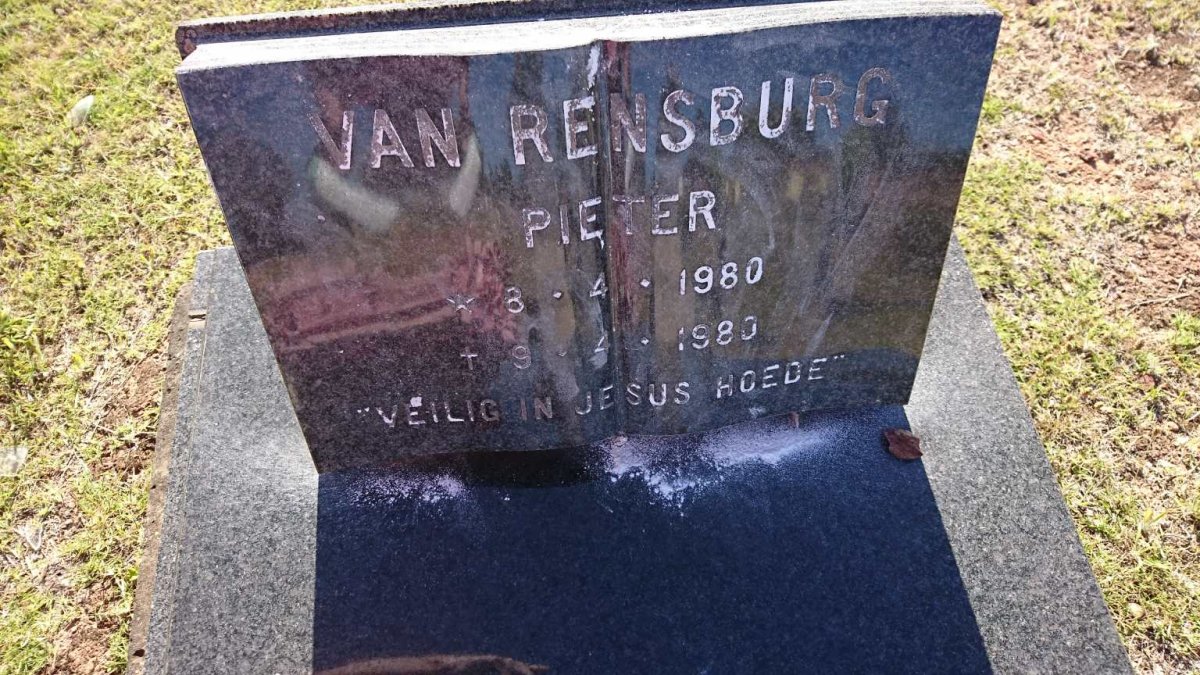 RENSBURG Pieter, van 1980-1980