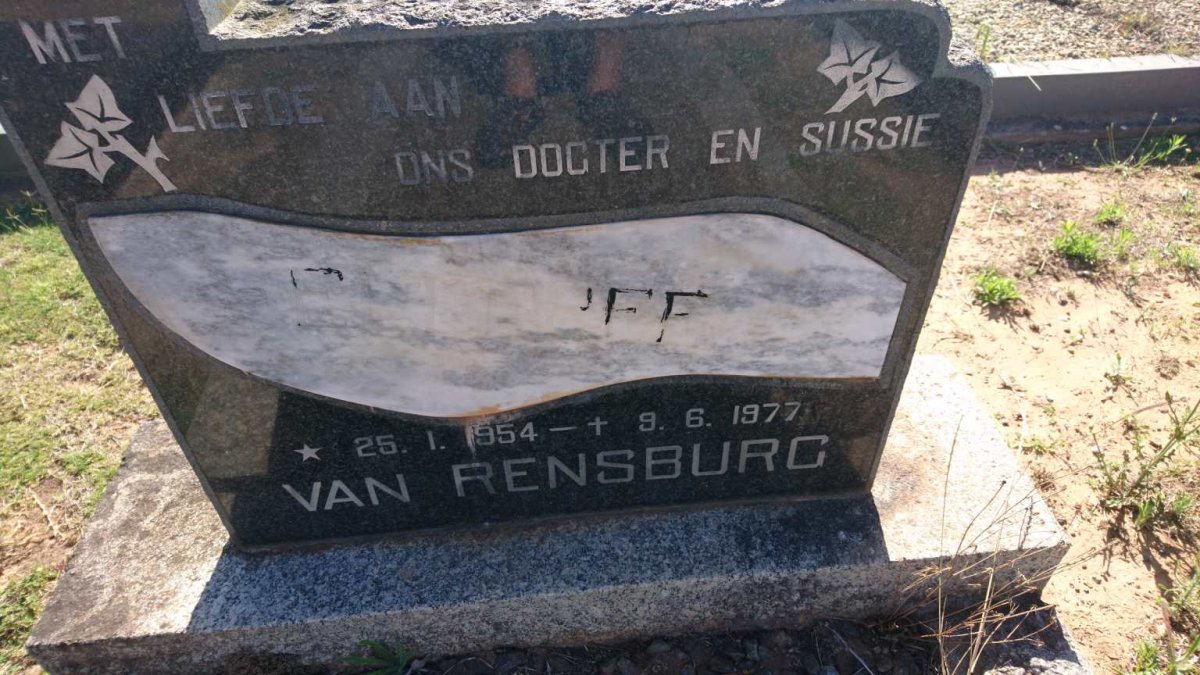 RENSBURG Elleree, van 1954-1977