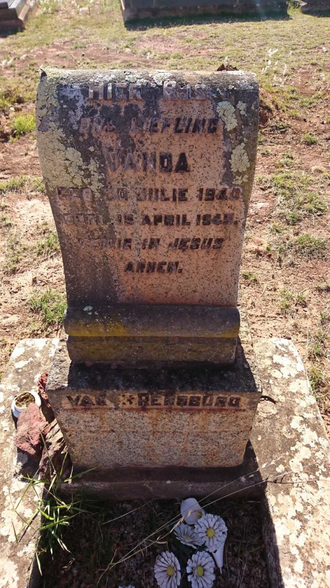 RENSBURG Vanda, van 1940-1945