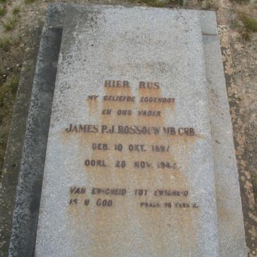 ROSSOUW James P.J. 1897-1943