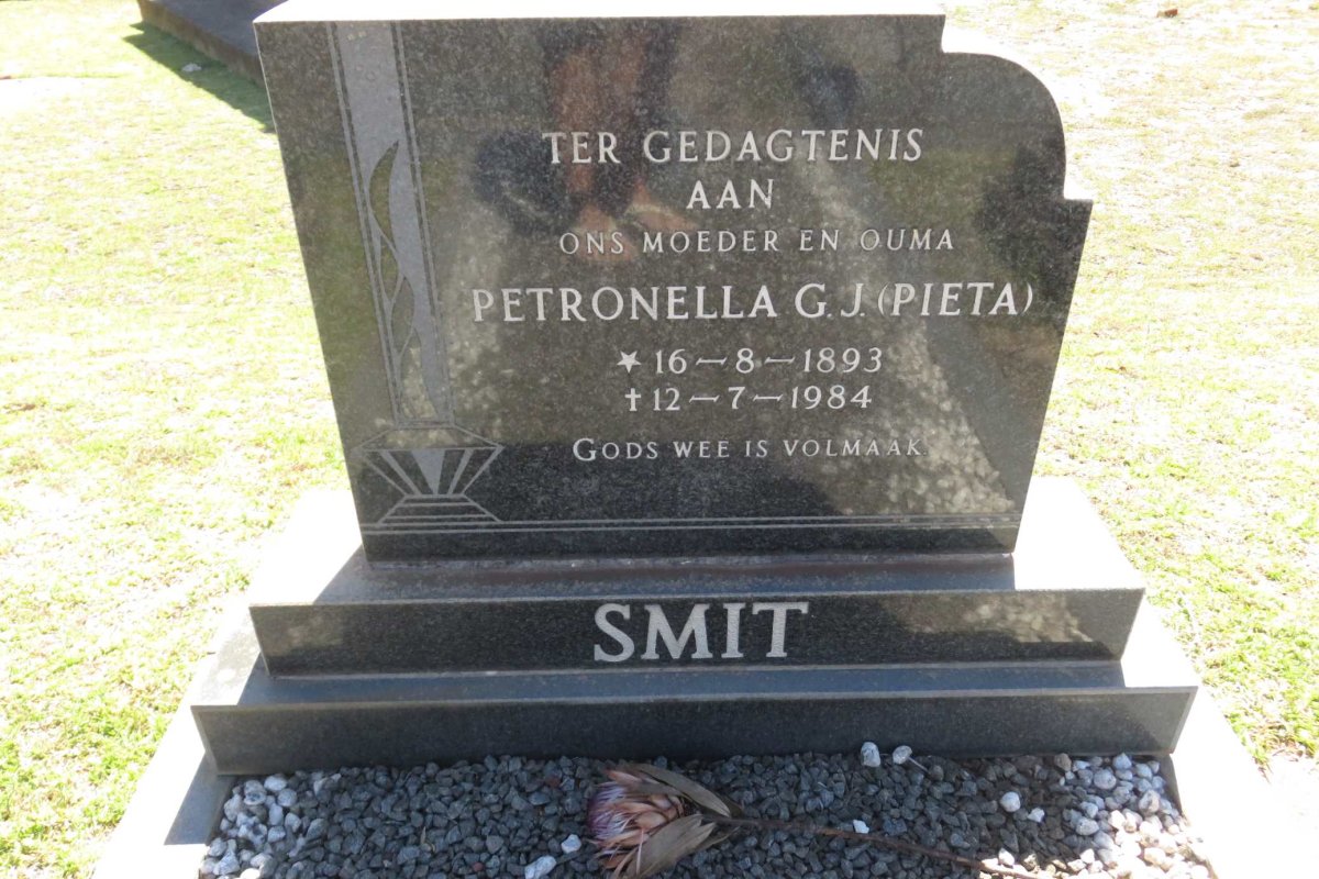 SMIT Petronella G.J. 1893-1984
