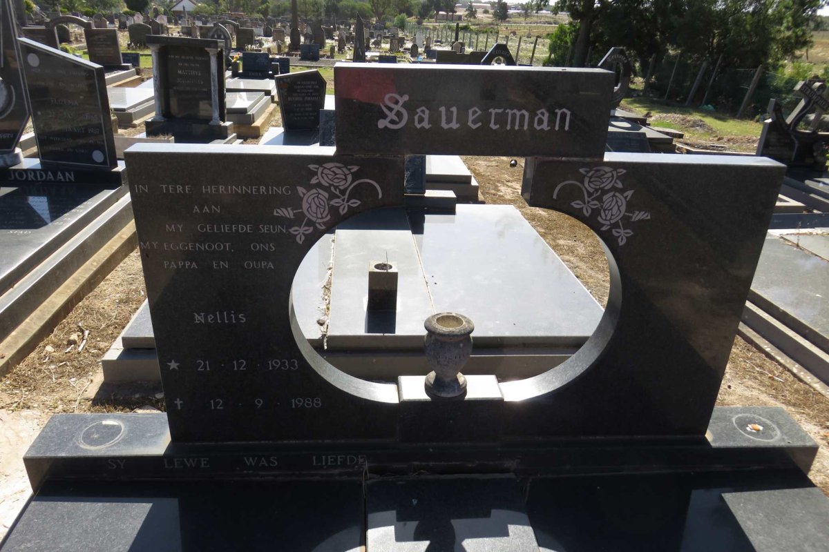 SAUERMAN Nellis 1933-1988