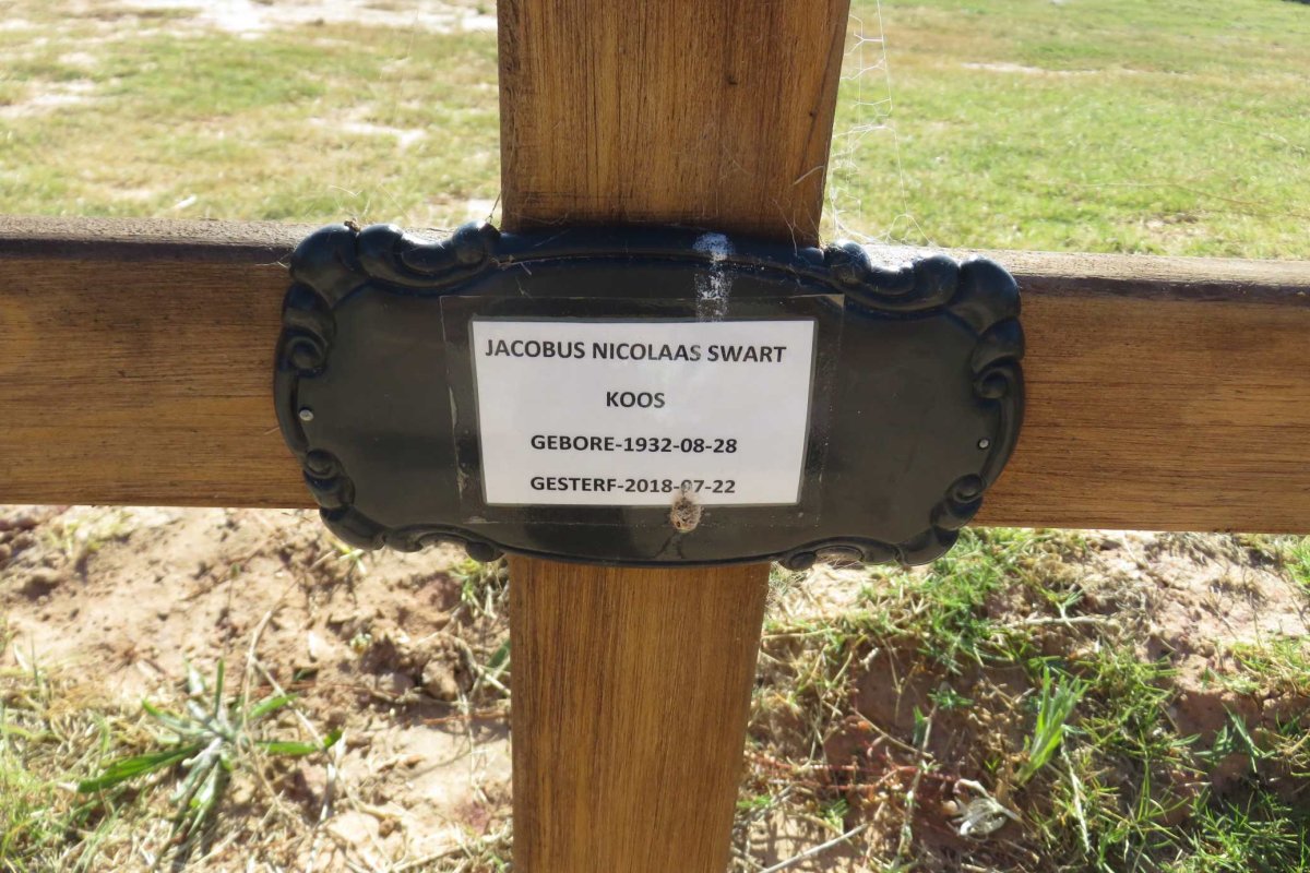 SWART Jacobus Nicolaas 1932-2018