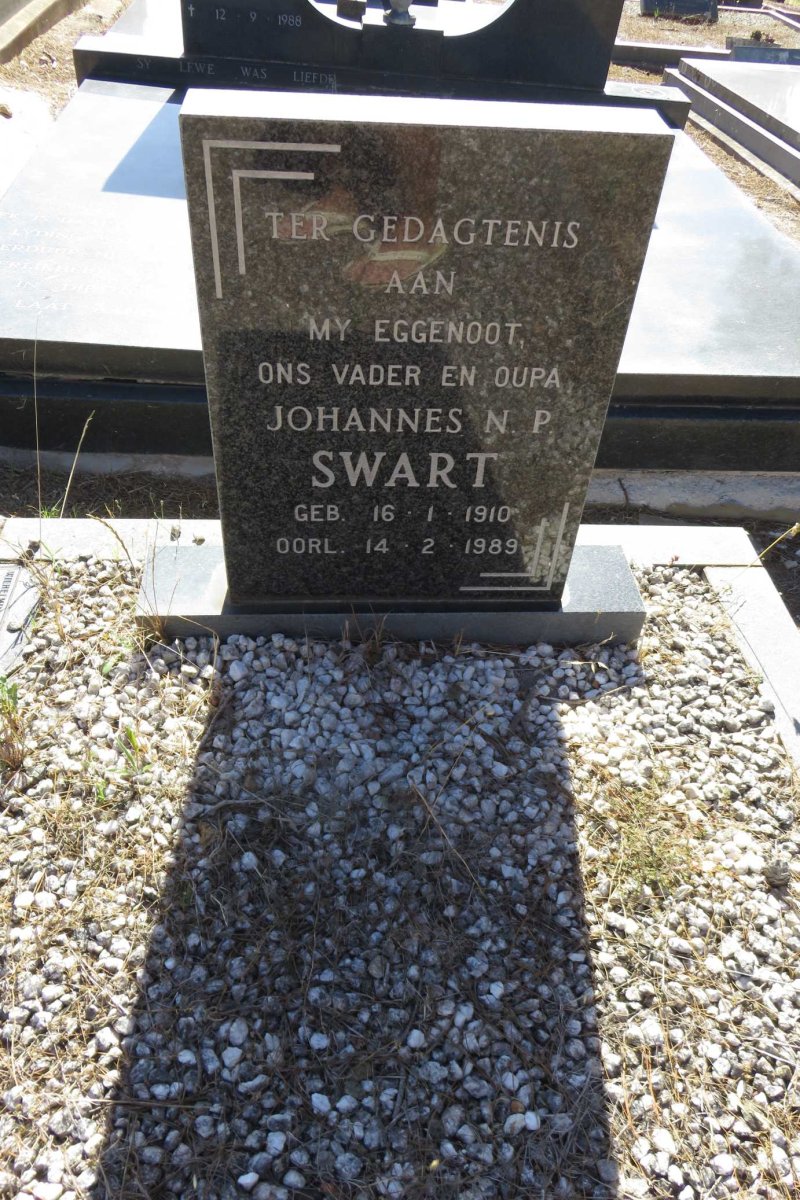 SWART Johannes N.P. 1910-1989