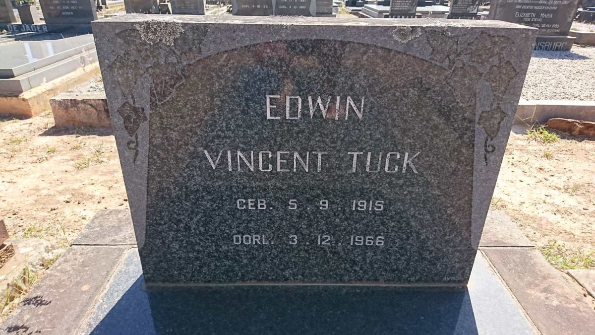 TUCK Edwin Vincent 1915-1966