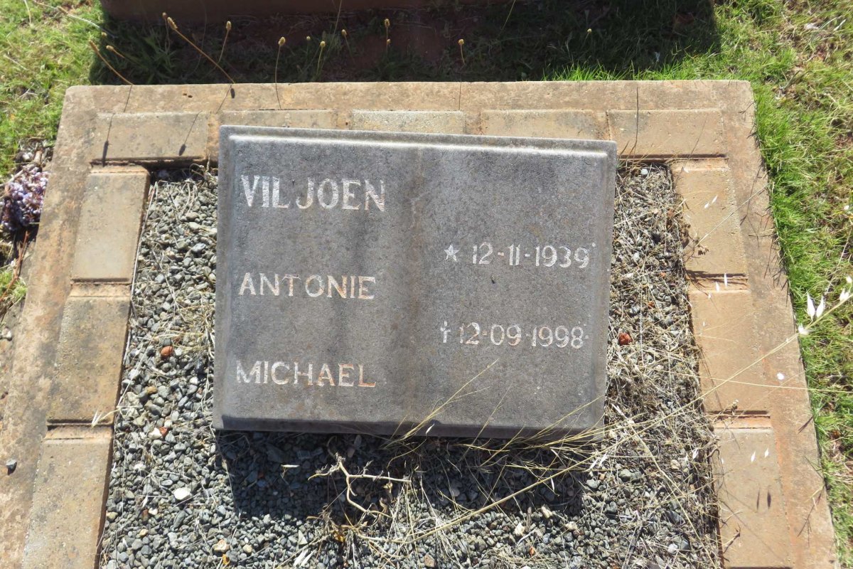 VILJOEN Antonie Michael 1939-1998