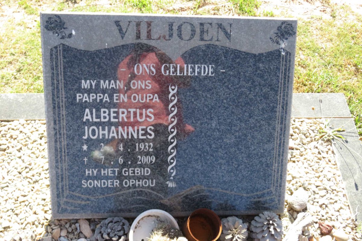 VILJOEN Albertus Johannes 1932-2009