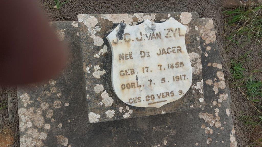 ZYL J.C.J., van nee DE JAGER 1855-1917