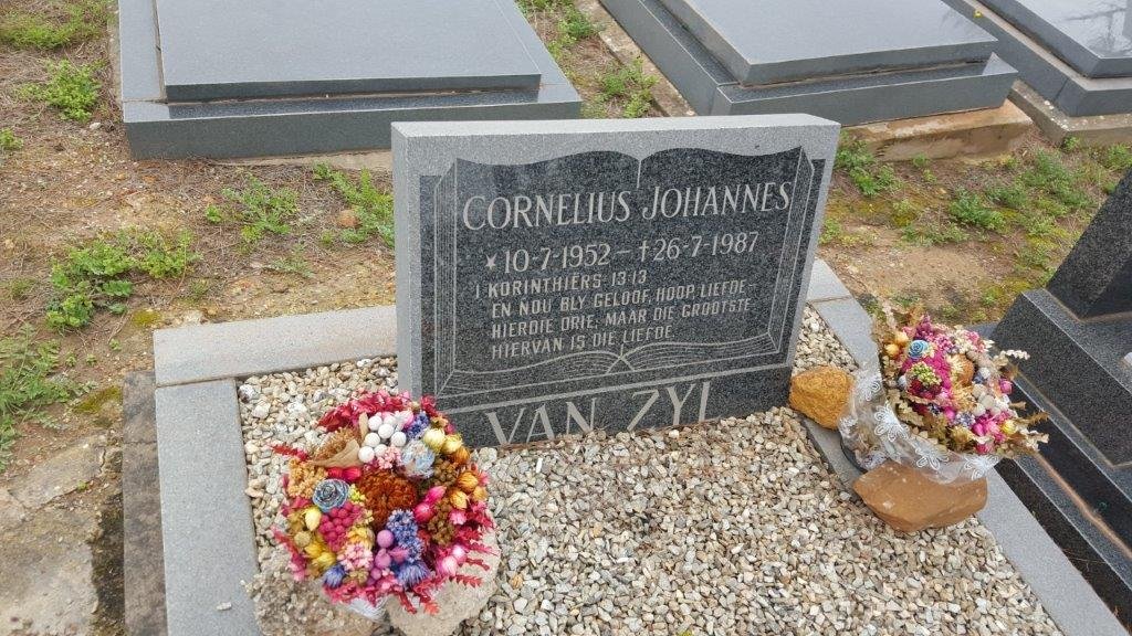 ZYL Cornelius Johannes, van 1952-1987