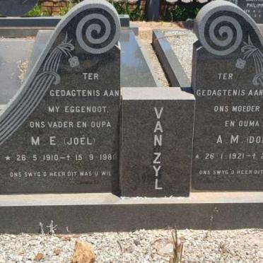ZYL M.E., van 1910-1980 &amp; A.M.1921-1990