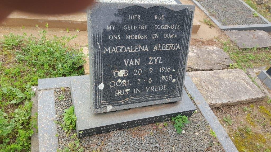ZYL Magdalena Alberta, van 1916-1988