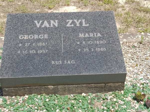 ZYL George, van 1887-1957 &amp; Maria 1890-1965