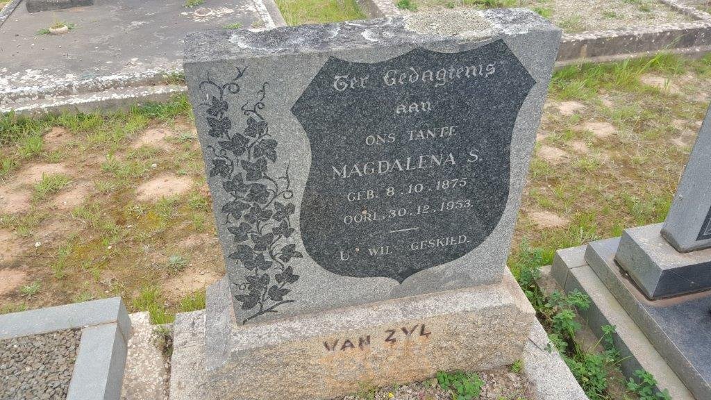 ZYL Magdalena S., van 1875-1953