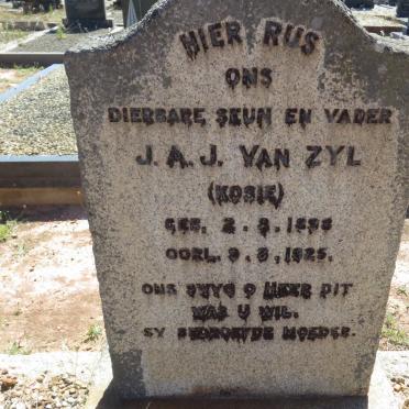 ZYL J.A.J., van 1898-1925