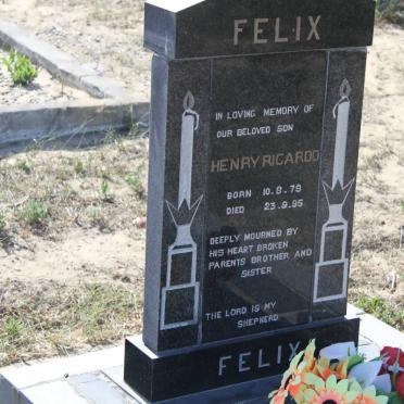 FELIX Henry Ricardo 1979-1995