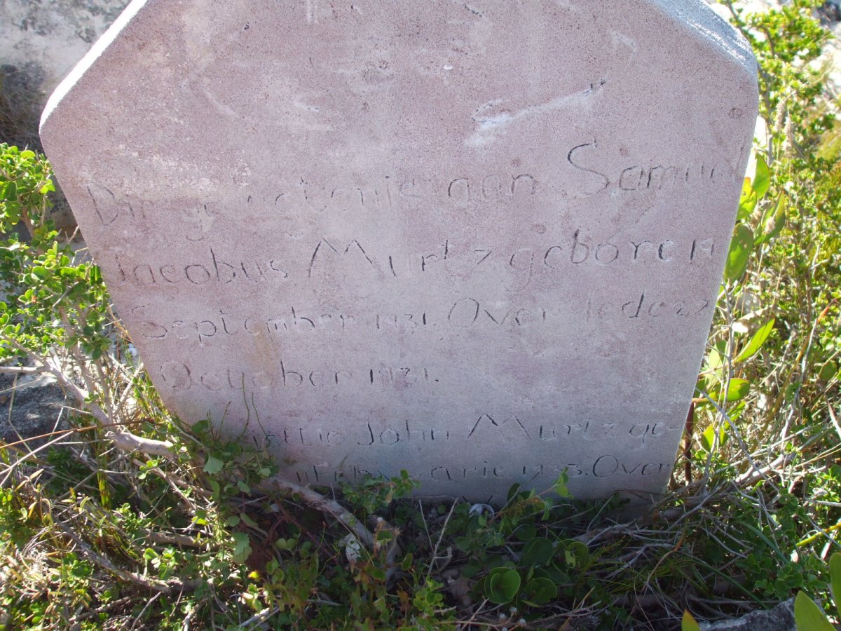 MURTZ Samuel Jacobus 1931-1931 :: MURTZ ? John 1933-??