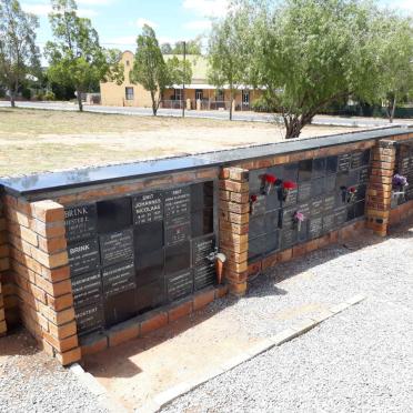 Western Cape, AURORA, NG Kerk, Muur van herinnering