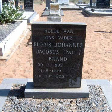 BRAND Floris Johannes Jacobus 1899-1979