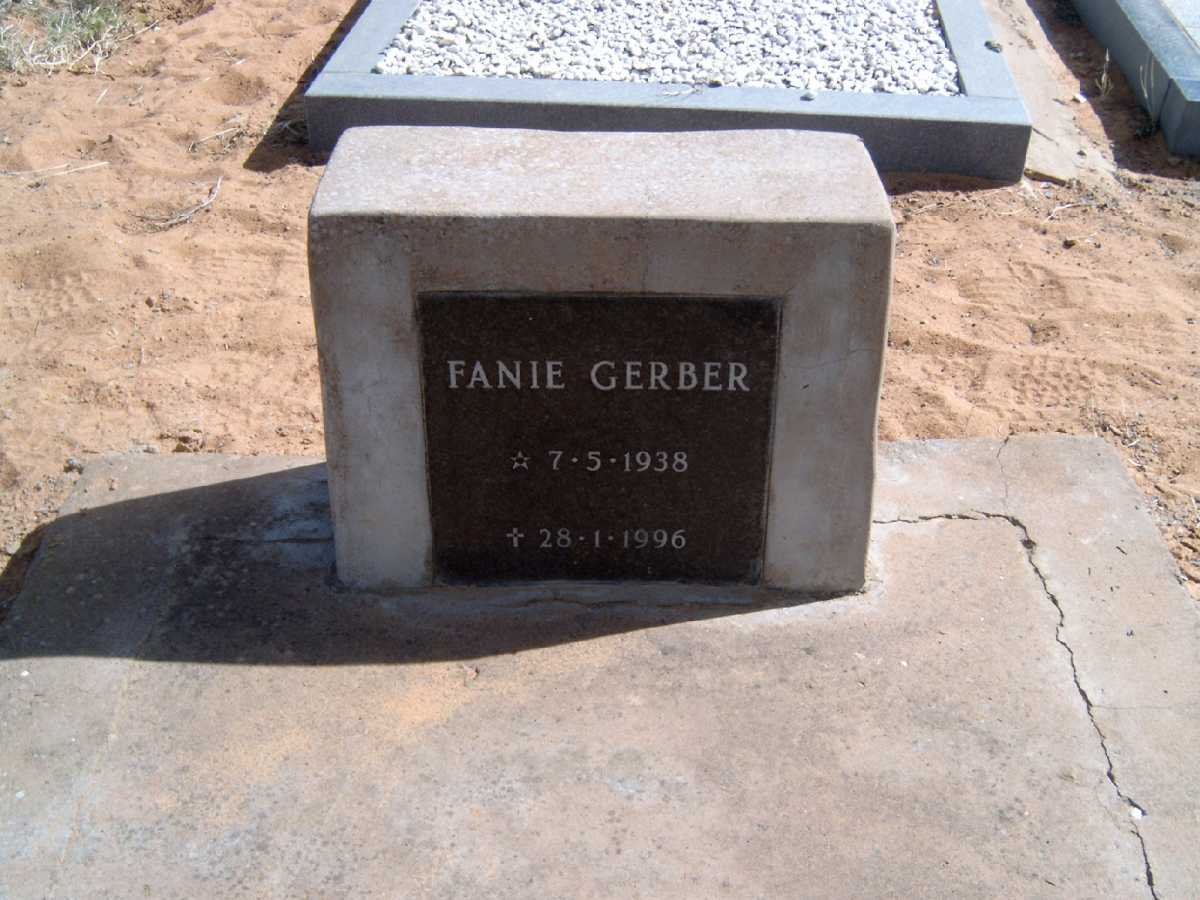 GERBER Fanie 1938-1996