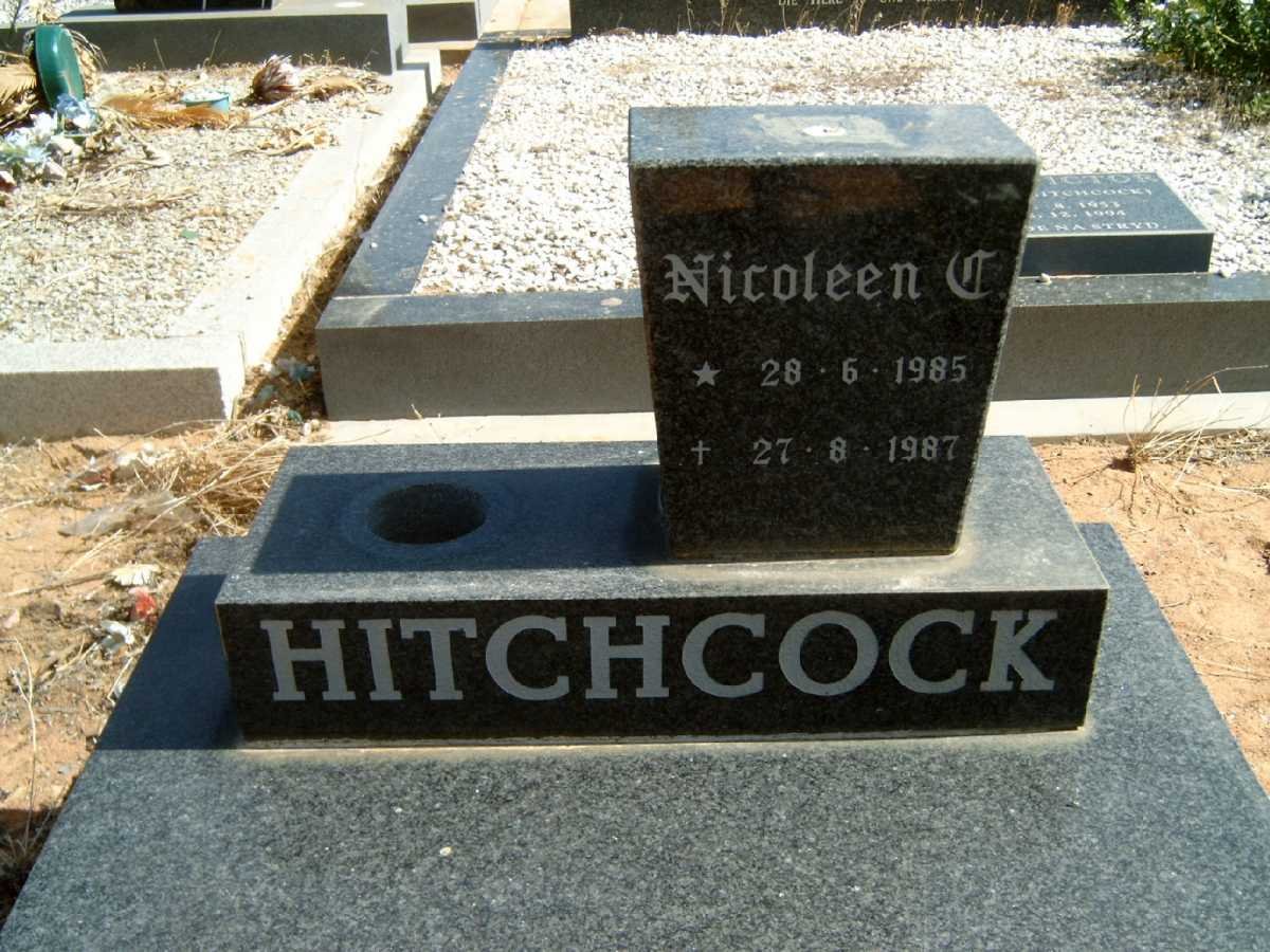 HITCHCOCK Nicoleen C. 1985-1987