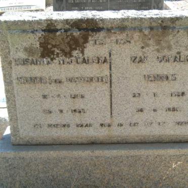 HENNING Izak Schalk 1898-1956 &amp; Susanna Magdalena OOSTHUIZEN 1905-1952