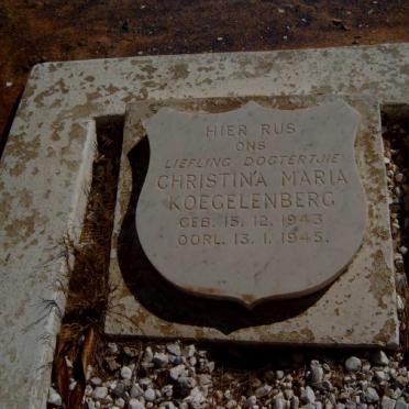 KOEGELENBERG Christina Maria 1943-1945