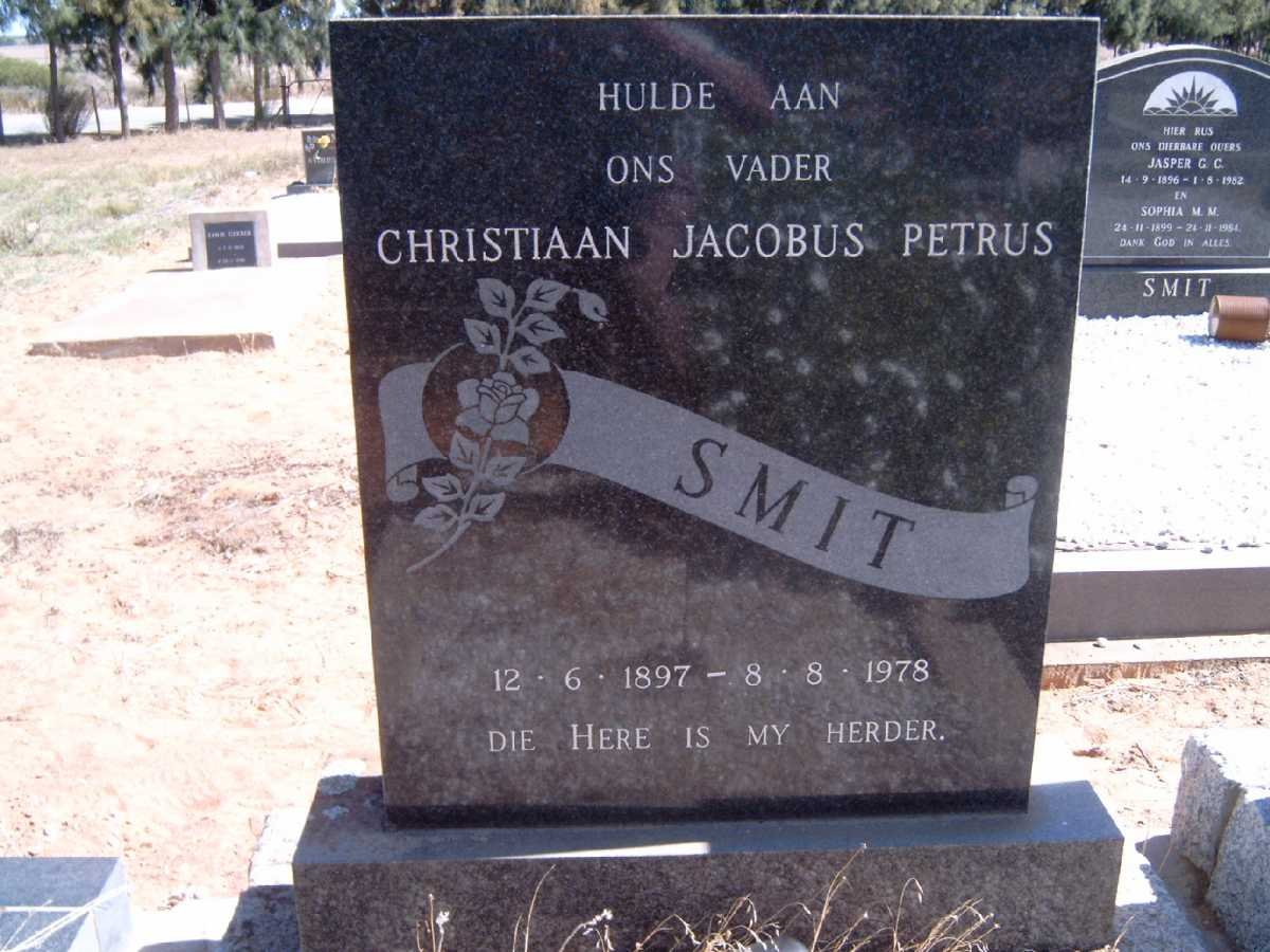 SMIT Christiaan Jacobus Petrus 1897-1978