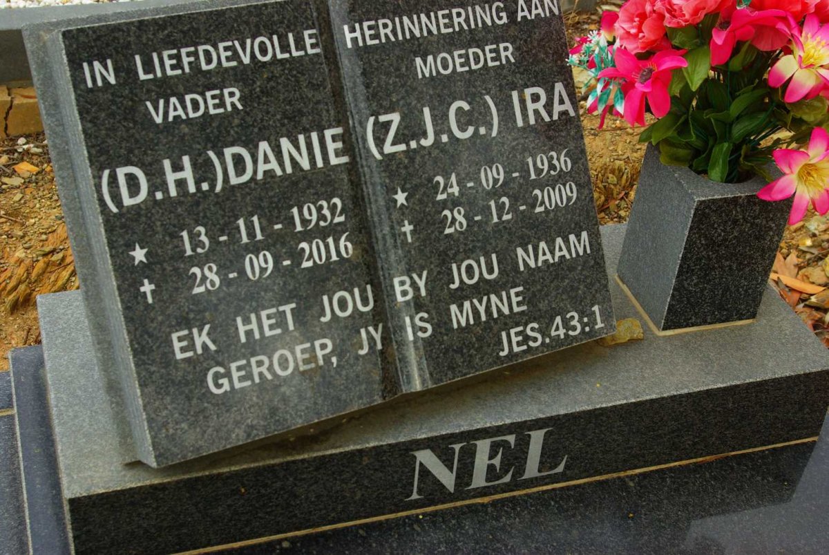 NEL D.H. 1932-2016 &amp; Z.J.C. 1936-2009